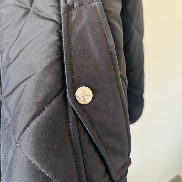 Ariat Terrace Ladies Quilted Jacket Black Equestrian Riding Coat Size M - Picture 5 of 9